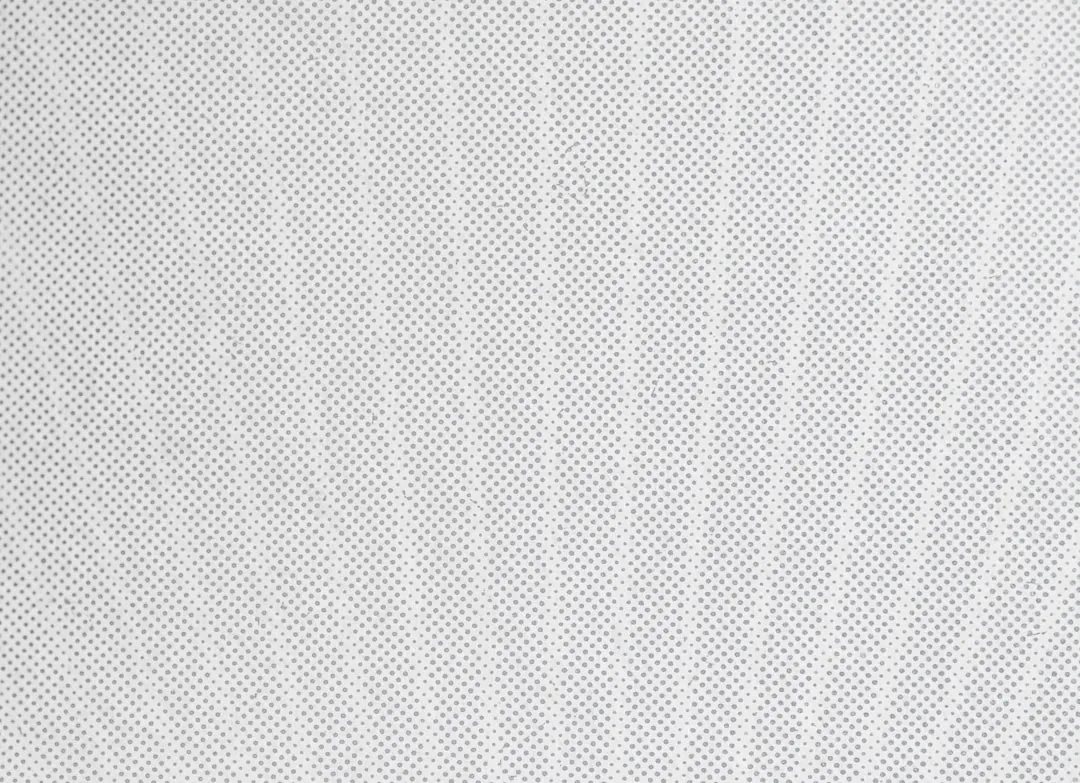 white and gray striped textile