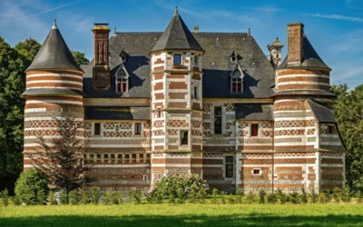 Harcourt estate castle arboretum Normandy - photo par Edoardo Colombo