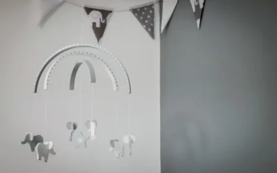 white and black wall decor