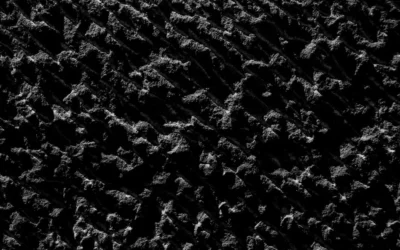 black and white abstract painting