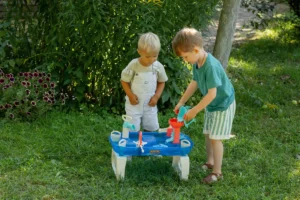 baby activity table colorful sensory toddler - photo par Polesie Toys